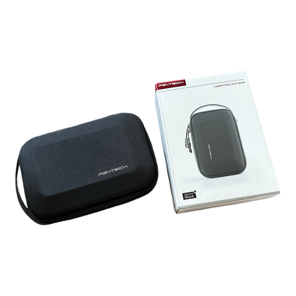 PGYTECH Mini Carrying Case for DJI Osmo or GoPro Pocket black with red trim